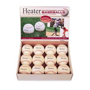 Heater Leather Baseballs - Dozen