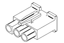 3 CIRCUIT POWER RECEPTACLE; 03-12-1036