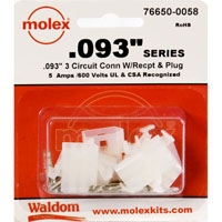 MOLEX KIT    .093 3 CIR; 1396PRT