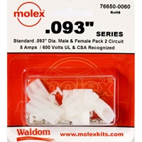 MOLEX KIT    .093 2 CIR; 1545PRT