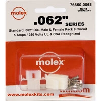 MOLEX KIT    .062 9 CIR; 1625-9PRT