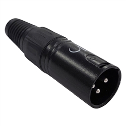 3 Pin Male XLR Connector