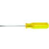 1/4 x 6 Regular Round Blade Screwdriver, Amber Handle; Part Number: R146