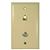 TWP11; DUAL WALL PLATE-IVORY