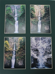 Multnomah Falls 4 Seasons Mat Photos