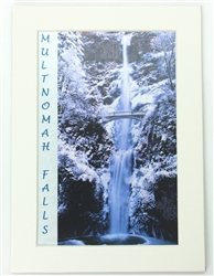 Multnomah Falls Winter Mat