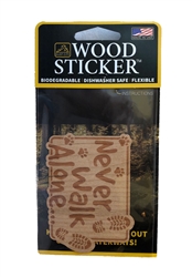 Wood Sticker