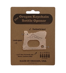 Oregon Keychain Bottle Opener