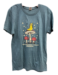 Multnomah Falls Banana Slug Tshirt