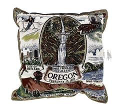 Oregon Tapestry Pillow