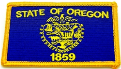 State of Oregon Flag Patch