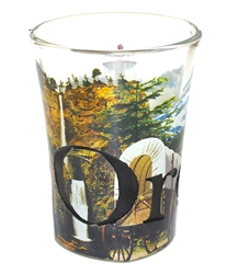 Oregon Etched Shot Glass