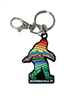 Multnomah Falls Retro Bigfoot Keychain