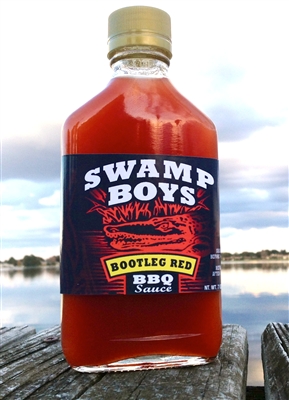 Swamp Boys Bootleg Red Vinegar BBQ Sauce - 7oz Flask