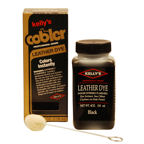 Kelly's Cobbler Leather Dye - Black