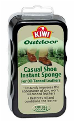 KIWI Outdoor Oil Tanned shoe instant sponge