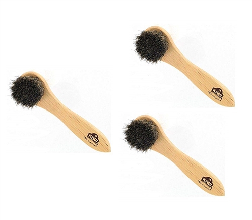 (3 Pack) KIWI 100% Horsehair Applicator Brush