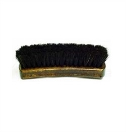 Standard 6.75" Shoe Shine Brush - Light Bristles