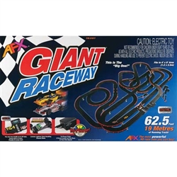 AFX RACEMASTER ... GIANT SET MG+ W/LAP COUNTER