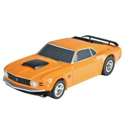 AFX RACEMASTER ... MUSTANG BOSS 429 '70 - ORANGE (MG+)