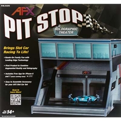 AFX RACEMASTER ... PIT STOP HOLOGRAPHIC THEATER