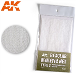 AK INTERACTIVE ... REGULAR CAMOUFLAGE NET TYPE 2 PERSONALIZED WHITE