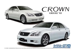 AOSHIMA ... TOYOTA GRS182 2003 CROWN LEXUS 4-DOOR CAR 1/24