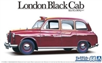 AOSHIMA ... 1968 FX4 LONDON BLACK TAXI CAB 1/24