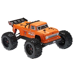 ARRMA RC CAR ... OUTCAST 6S 4WD BLX STUNT TRUCK MATTE ORANGE 1/8