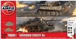 AIRFIX ... CLASSIC CONFLICT TIGER 1 VS SHERMAN FIREFLY