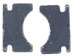 ASSOCIATED 2278... PREBONDED BRAKE PADS (2):NTC3