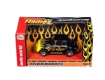 AUTO WORLD ... 1965 VW BEETLE BLACK YELLOW FLAMES LTD EDITION