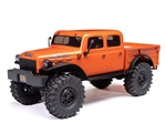 AXIAL MOTORS ... SCX24 40'S 4 DOOR DODGE POWER WAGON 1/24 4WD RTR ORANGE