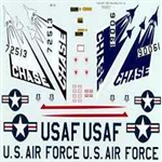 BARE METAL FOIL 4824... F106A/B CHASE PLANES DETACHMNT