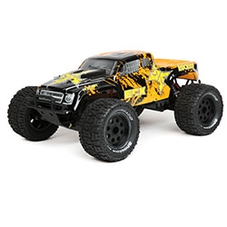 ELECTRIX 03131T2... RUCKUS 1:10 2WD BLK/ORG LIPO