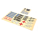 E-FLITE ... MD520N COMPLETE DECAL SET:BCX3