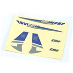 E-FLITE H2230... DECAL SHEET BLUE/SILVER  /MCX