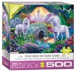 EUROGRAPHICS PUZZLES ... UNICORNS FAIRY LAND PUZZLE (500PC)