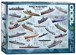 EUROGRAPHICS PUZZLES 3... PUZZLE WWII WARSHIPS 1000PC