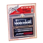 EXCELL ... HOBBY KNIFE SET-CARDED