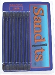 HOBBY STIX ABRASIVES ... SANDITS 120/180 GRIT FLAT TIP SANDING STIK W/PLAS STEM  8pc