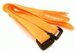 INTEGY ANGE... UNIVERSALE BATTERY STRAP (4) FOR RC 20X250MM  ORANGE