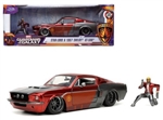 JADA ... DUADIAN OF THE GALAXY 1967 MUSTANG W/STARLORD FIGURE 1/24