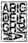 MAJOR DECALS 425AMBKWT... LETTERS 4-13/16 A-M BLACK W/T