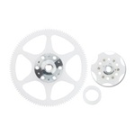 MICRO HELI'S 130X069X... MAIN GEAR W/HUB SET DELRIN