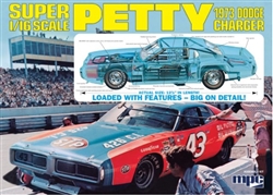 MPC ... RICHARD PETTY 1973 DODGE CHARGER 1/16