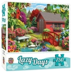 MASTER PIECE PUZZLE ... LAZY DAYS  OVER THE BRIDGE PUZZLE 750pc