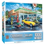 MASTER PIECE PUZZLE ... CHILDHOOD DREAMS POP'S QUICK SHOP TEXACO GAS STATION 1000PCS