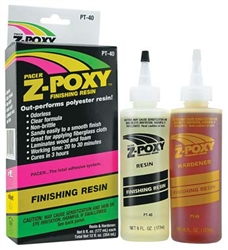 PACER GLUES ... Z-POXY FINISHING RESIN