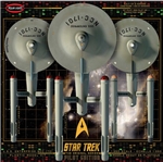 POLAR LIGHTS ... STAR TREK TOS U.S.S. ENTERPRISE W/PILOT PARTS